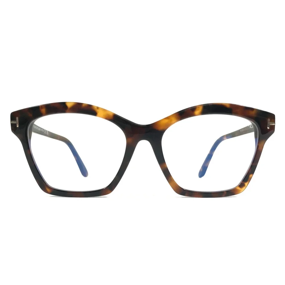 Tiffany & Co. Eyeglasses Frame TF5965-B ECO 052 Tortoise Brown Cat Eye 53-17-140